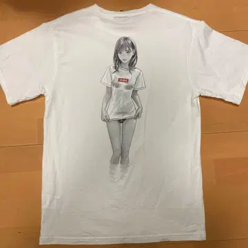 X-girl 카츠라 마사카즈 티셔츠