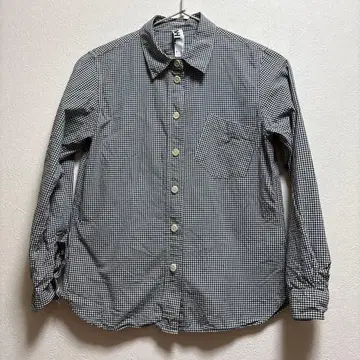 MHL. 깅엄 체크 코튼 셔츠 여성 사이즈 0