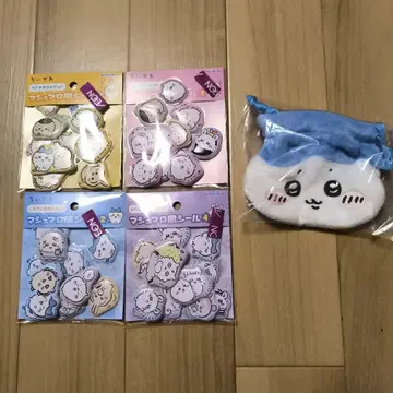 치이카와 마쉬멜로우풍 씰과 하치와레 복조리