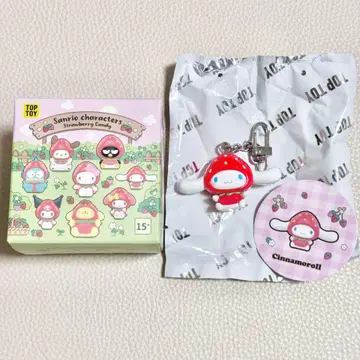 해외 TOPTOY 산리오 딸기 키링 시나모롤