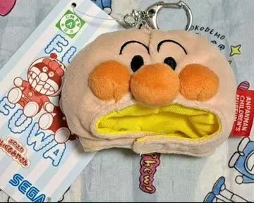 호빵맨 뮤지엄 미니 키구루미 캡 스트랩 호빵맨