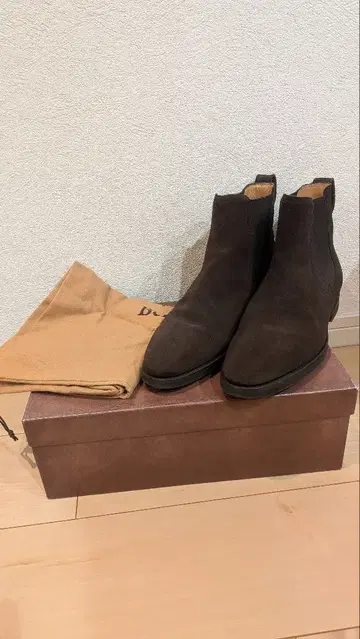 버윅 사이드 고어 부츠 다크 브라운 스웨이드 berwick 부츠