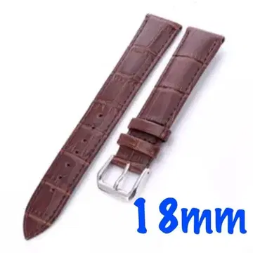 가죽 벨트 18mm 브라운