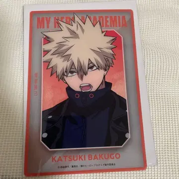 나의 히어로 아카데미아 베이스 야드 도쿄 클리어 아트 카드 바쿠고 카츠키