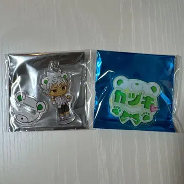 킹프리 아모카페 아크릴 키링 네임 배지 니시나 카즈키