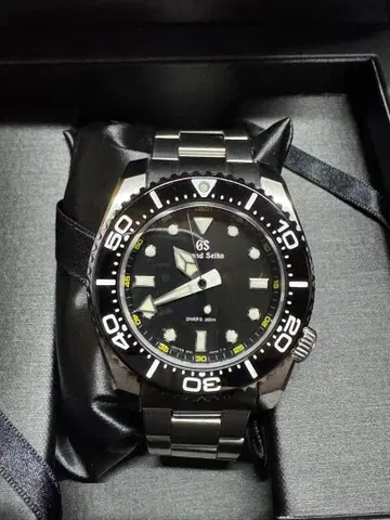 그랜드세이코 SBGX335 새상품급 부속품 완비 GS 다이버즈 쿼츠