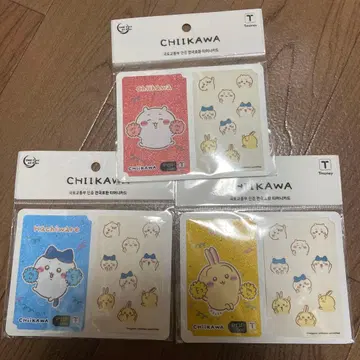 치이카와 한국 Tmoney 하치와레 토끼