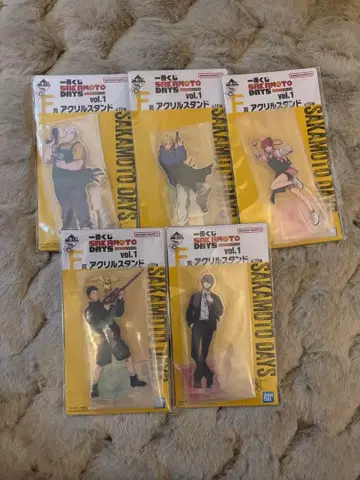 SAKAMOTO DAYS 1번 복권 아크릴 스탠드 낱개 판매 가능