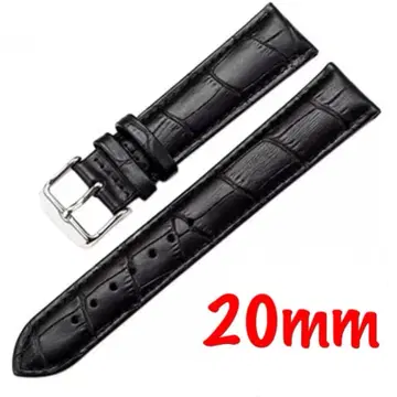 블랙 가죽 벨트 20mm