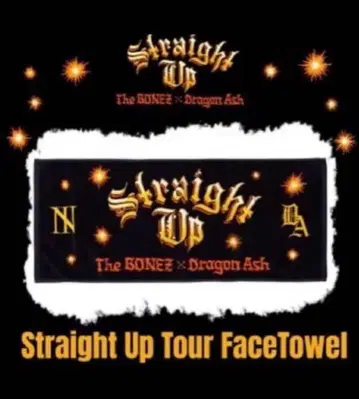 Straight Up 타월 TheBONEZ x DragonAsh