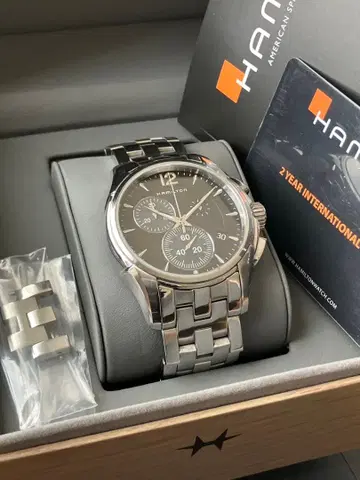 해밀턴 재즈 마스터 크로노그래프 쿼츠 H326120