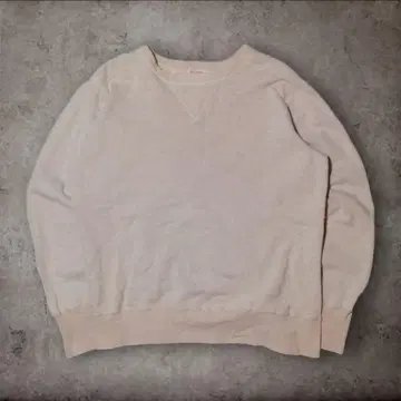 [고품질] WAREHOUSE 404 프리덤 슬리브 양면 V 맨투맨 M