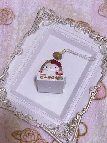 산리오 헬로키티 홋카이도 한정 감자 스트랩 지역 한정 키티 일본 한정판