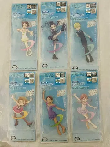 메달리스트 쿠루쿠루 스핀 클리어 스탠드 전 6종 세트