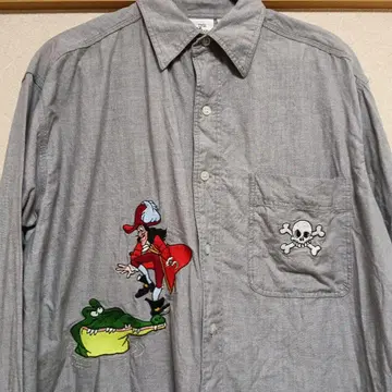 캡틴 후크 빌런즈 Disney Store 자수 셔츠