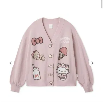 산리오하우스 젤라토피케 키티 스무디 가디건