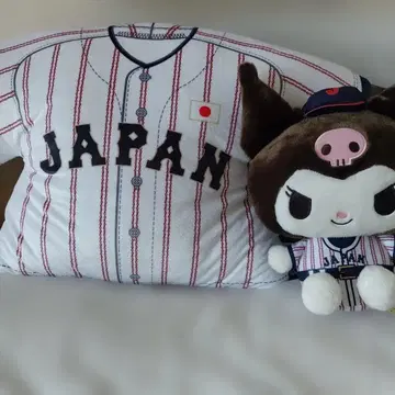 사무라이 재팬 유니폼형 초 빅 쿠션 & 쿠로미