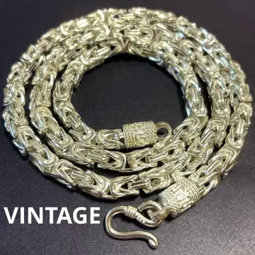 드래곤본 목걸이 US 수입 빈티지 티베트 925 각인 있음