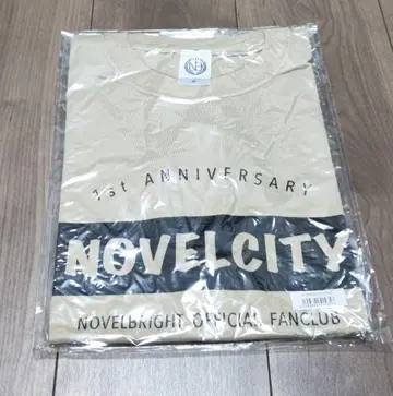 Novelbright 1주년 T셔츠 미개봉 M사이즈
