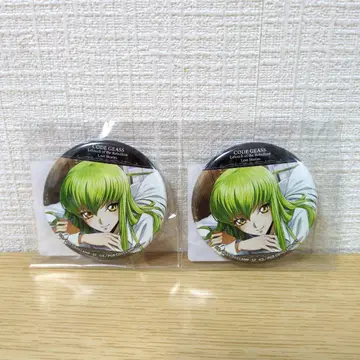 코드기어스 DMM 스크래치 C.C. 캔뱃지 묶음 판매 2점