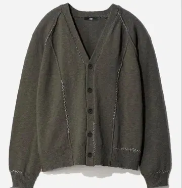 슬라브 스티치 디자인 가디건(HARE)