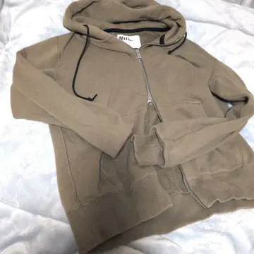 MHL. LOOPWHEELER MHL 루프 휠러 지퍼 후드티