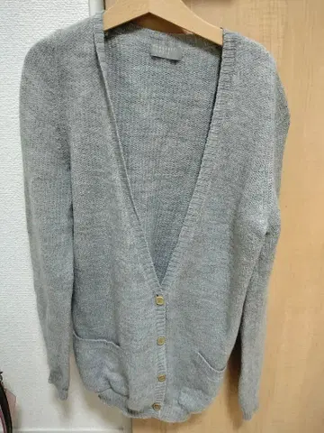 MARGARET HOWELL 그레이 가디건