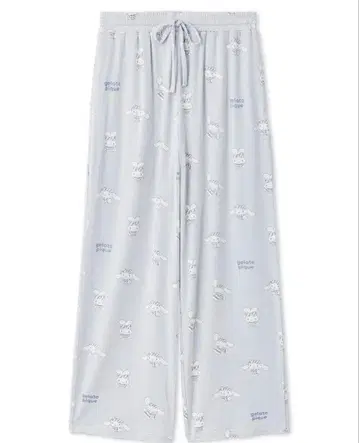 산리오 하우스 [ gelato pique ] 올 패턴 롱 팬츠 시나모롤