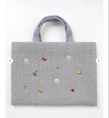 미사용 새상품 페이러 비오는날 토트백 MIMI 라이트 그레이