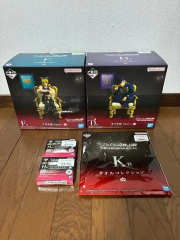 제일복권 죠죠의 기묘한 모험 피규어 2체 세트 + 하위상 덤 포함