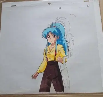 유유백서 보탄 애니메이션 셀화 동영상 포함 토카시 요시히로