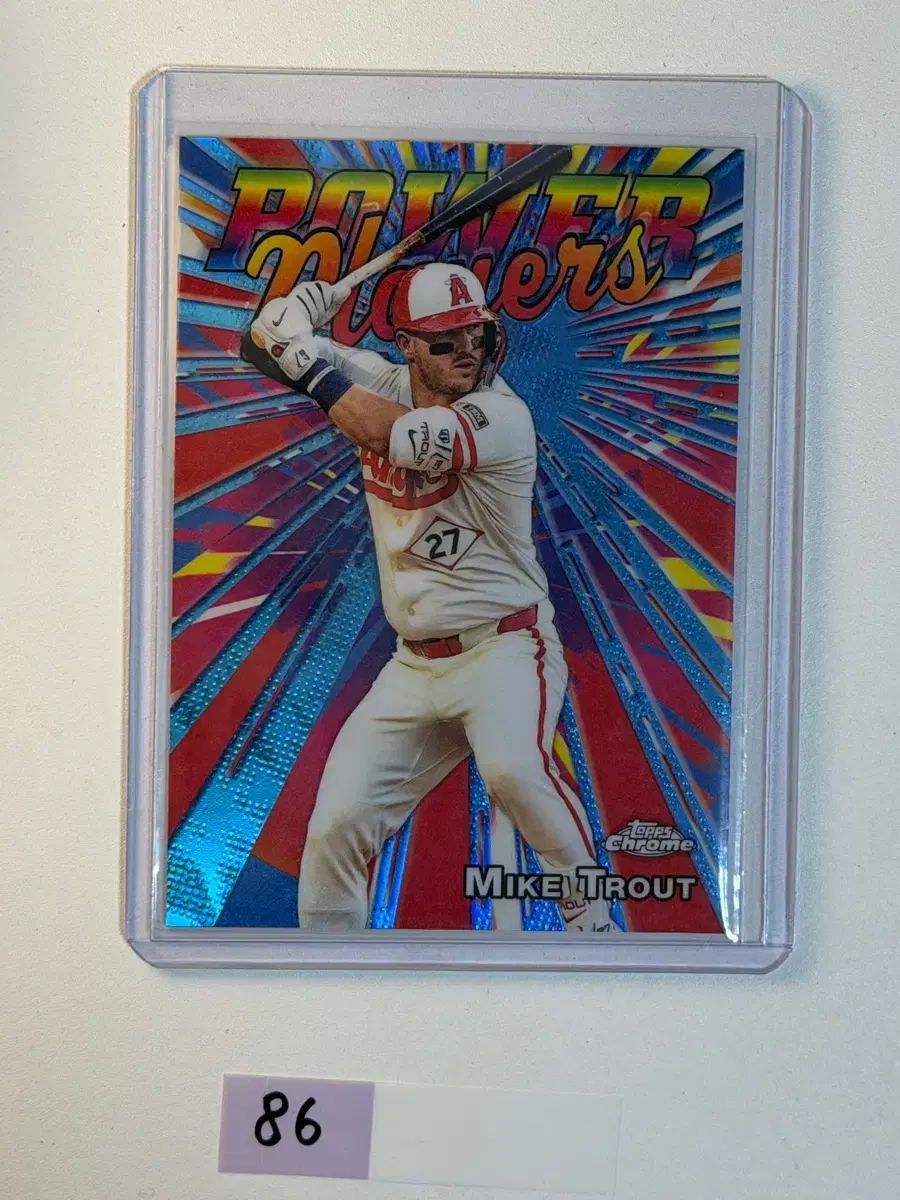마이크 트라웃 Topps MLB 야구카드