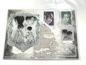 진격의 거인 ANIQUE 맹세와 약속 아크릴 디오라마 한지 리바이