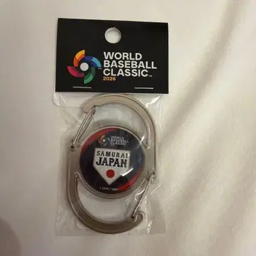 새상품 2026 WBC 사무라이 재팬 오타니 쇼헤이 카라비너 야구 네이비