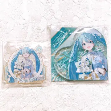 프로세카 감사제 하트형 아크릴 블록 하츠네 미쿠 프로젝트 세카이