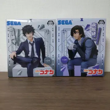 명탐정 코난 쵸코노세 프리미엄 피규어 마츠다 진페이 & 하기와라 켄지