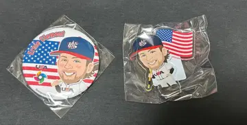 WBC 2026 어니 클레멘트 캔뱃지, 아크릴 스탠드 미국 대표