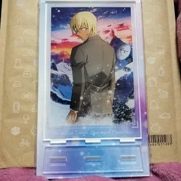 명탐정 코난 아무로 토오루 아크릴 스탠드 & 빅 캔뱃지