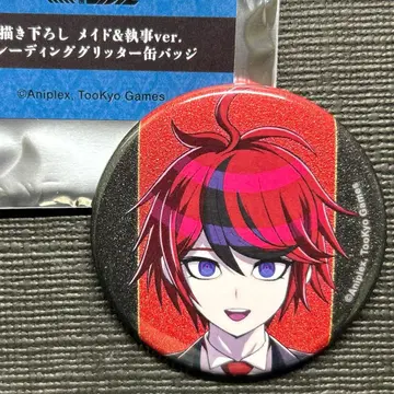 핸드레드라인 신주쿠 마루이 집사 & 메이드 스미노 타쿠미 캔뱃지