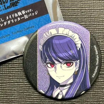 핸드레드 라인 신주쿠 마루이 집사 & 메이드 물방울 하야시 히루코 캔뱃지