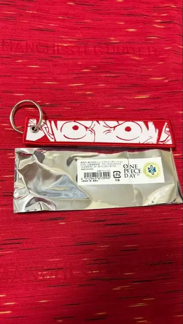 원피스 데이 자수 플라이트 태그 루피