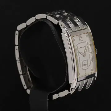 HAMILTON 아날로그 쿼츠 손목시계 실버