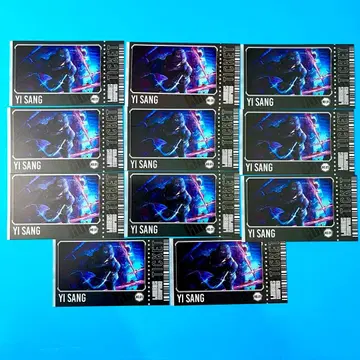 림버스 컴퍼니 림버스전 티켓 풍 카드 이상 W사 11점