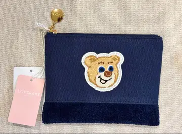 러브러리 올드 테디 와펜 파우치 페이러