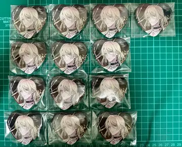 NU:카니발 누카니 애니카페 하트 캔뱃지 하슈토 13종