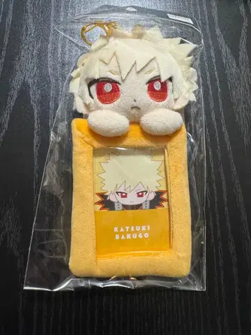 나의 히어로 아카데미아 봉제 인형 포함 카드 홀더 바쿠고 카츠키 히로아카