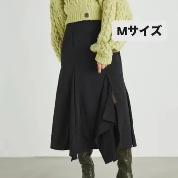 rienda 비대칭 슬릿 메이드 M 사이즈