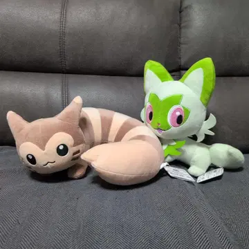 포켓몬스터 모후굿토 꼬리 봐봐! 봉제 인형 큰지느러미 냐오하