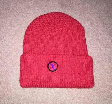 챌린저 challenger 빨간색 니트캡 네이버후드 나가세