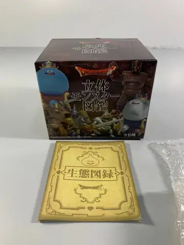 드래곤 퀘스트 입체 몬스터 도감 골드맨 피규어
